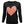 S/S Love Heart Crew-neck  12GG Pullover Sweater