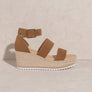 OASIS SOCIETY Slyvie - Double Strap Wedge Heel