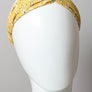 Floral Trailing Vine Twist Headwrap
