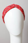 Floral Trailing Vine Twist Headwrap