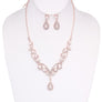LUXURY NECKLACE AND EARRING SET