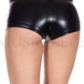 Metallic mini booty shorts