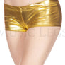 Metallic mini booty shorts