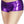Metallic mini booty shorts