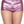 Metallic booty shorts with waist band