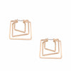 SQUARED DROP EARRINGS