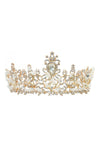 Crystal Handmade Casting Rhinestone Tiara-Pin Ver.