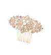 Symmetry Rhinestone Hair Comb