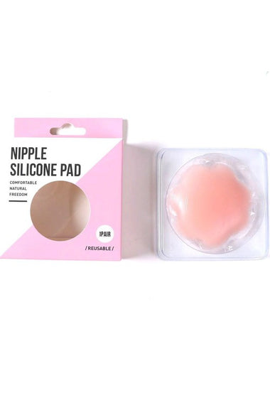 Small 100 Silicone Reusable Nipple Cover Pad