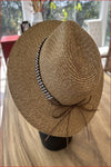 MULTI COLOR BRAIDED BAND PANAMA HAT