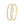 55mm Basic Sparkle Rhinestone Hoop Earrings
