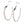 55mm Basic Sparkle Rhinestone Hoop Earrings