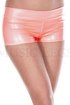 Pastel color booty shorts with waist band