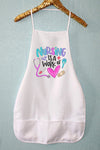 Nursing is a Work of Heart Kitchen Apron