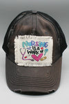 Nursing Work of Heart Patch Hat