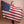 American Flag Knit Blanket Scarf - Oversized
