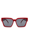 Square Retro Vintage Designer Fashion Sunglasses