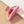 Iridescent crescent shape big claw hair clip