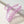 Iridescent crescent shape big claw hair clip