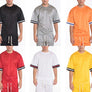 MESH SLEEVE TAPE ATHLETIC TSHIRT
