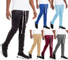 SOLID COLOR PLAIN BASIC TRACK PANTS