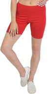 JUNIORS COTTON BIKER SHORTS