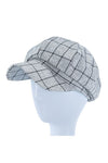 Plaid Woman Newsboy, Baker boy Gatsby Beret Cap