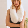 FAUX FUR SHORT COLLAR SCARF