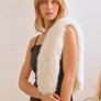FAUX FUR SHORT COLLAR SCARF
