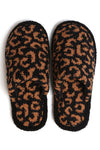 Winter Luxury Soft Leopard Pattern Slipper