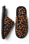 Winter Luxury Soft Leopard Pattern Slipper