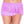 Fringed mini skirt with lame waist band