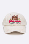 Diona J Farm Mama Happy Life Vintage Baseball Cotton Cap