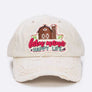 Diona J Farm Mama Happy Life Vintage Baseball Cotton Cap