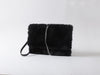 FAUX FUR SHOULDER CLUTCH PURSE