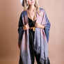 Versatile Colorblend Serape Cozy Fall Winter Shawl