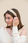 Larex Basketwoven Top Knot Headband