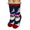 Cool Santa - Light Up Women's Slipper Socks