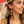 Golden Sunrise Artisan Beaded Drop Earrings