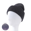 RIBBED GLITTERED BEANIE