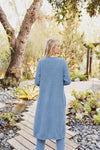 Boucle Cozy Longline Cardigan W/ Pockets