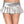 Metallic pleated mini skirt