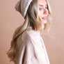 Cozy Boucle Knit Pom Beanie Winter Hat