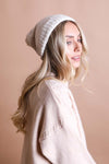 Cozy Boucle Knit Pom Beanie Winter Hat
