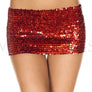 Sequined mini skirt