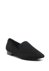 JULIA LEATHER POINTED LOAFERS