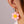 Huggie hoop dangling flower smiley face earrings