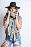 FUZZY WINTER LONG SCARF