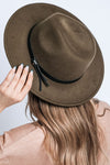 PLAIN FELT FEDORA