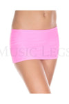 Plain mini skirt